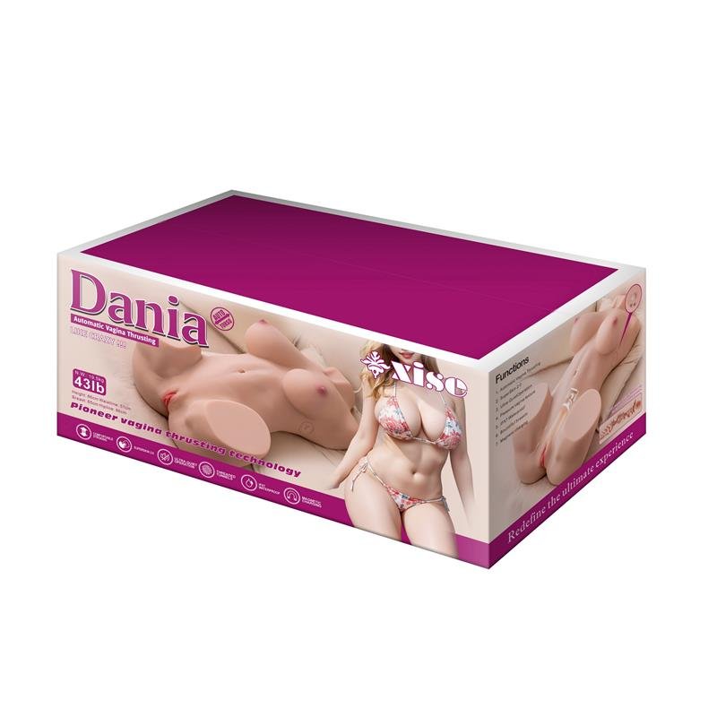 XISE Masturbador Torso Dania Movimiento Thrusting 19.5 kg - Imagen 3